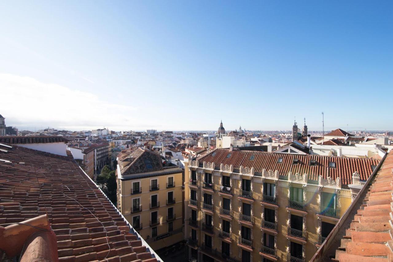 Historic Penthouse Plaza Mayor In Madrid Bagian luar foto