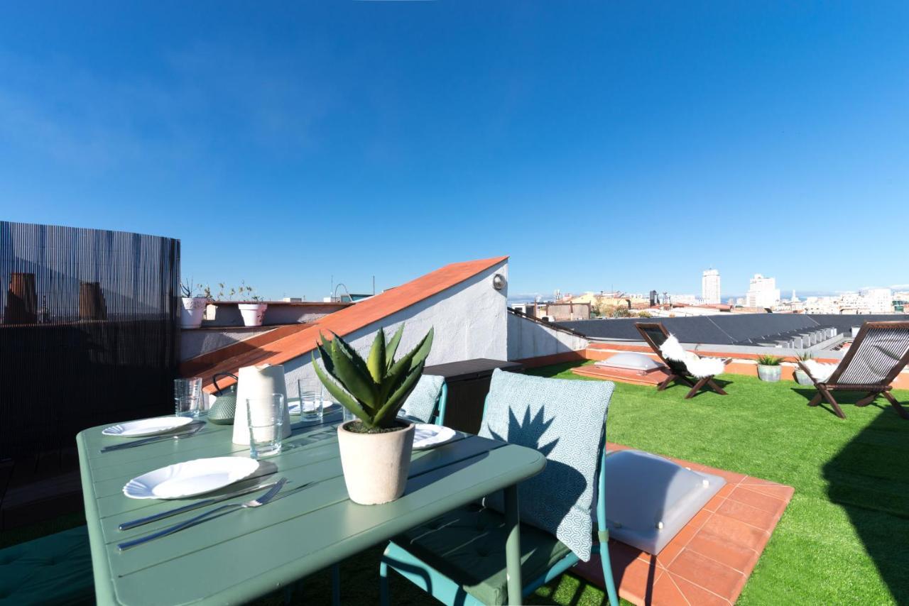 Historic Penthouse Plaza Mayor In Madrid Bagian luar foto